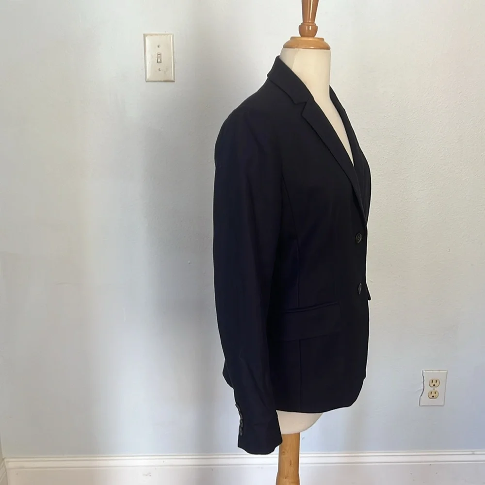 J. Crew Super 120's Cotton Academia Classic Blazer Jacket Size 2‎